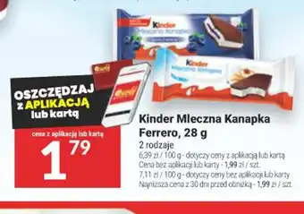 Twój Market Kinder Mleczna Kanapka Ferrero oferta