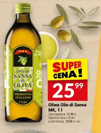 Twój Market Oliwa Olio di Sansa Mik oferta