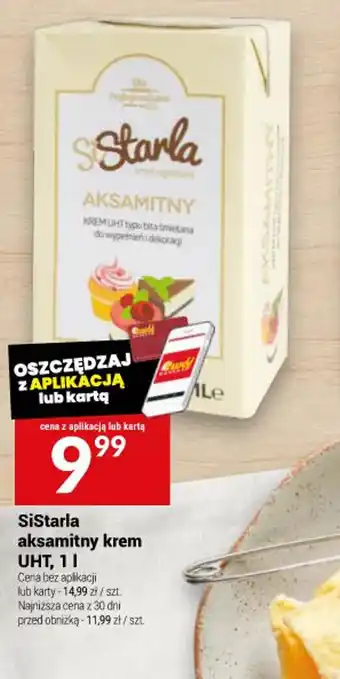 Twój Market Serek Starla aksamitny krem UHT oferta