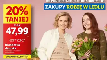 Lidl Bomberka damska 36-44 Esmara oferta