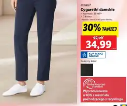 Lidl Cygaretki damskie z wiskozą Esmara oferta