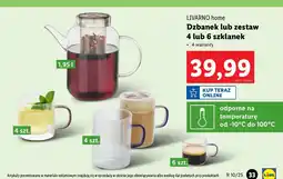 Lidl Szklanki Livarno Home oferta