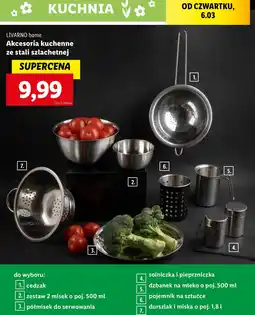 Lidl Durszlak i miska 1.8 l Livarno Home oferta