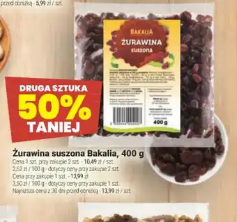 Twój Market Zurawina suszona Bakalia oferta