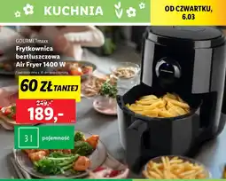 Lidl Frytkownica 1400w Gourmetmaxx oferta