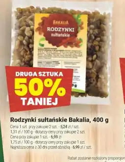 Twój Market Rodzynki sułtańskie Bakalia oferta