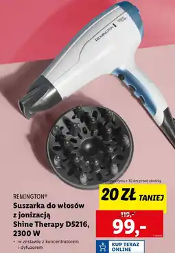 Lidl Suszarka d5216 Remington oferta