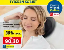 Lidl Poduszka do masażu shiatsu 24 w Medisana oferta