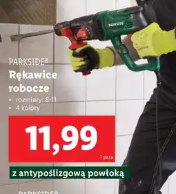 Lidl Rekawice robocze Parkside oferta