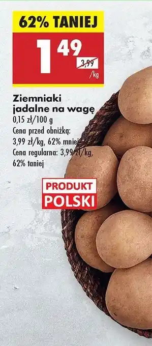 Biedronka Ziemniaki oferta