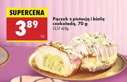 Biedronka Pączek z pistacją i białą czekoladą oferta