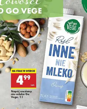 Biedronka Napój owsiany nie-mleko Govege oferta