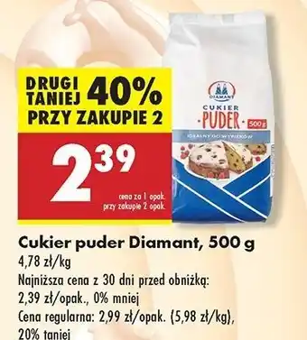 Biedronka Cukier puder Diamant oferta