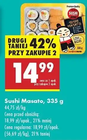 Biedronka Sushi masato 4You oferta