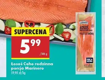 Biedronka Łosoś coho Marinero oferta