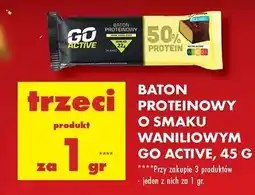 Biedronka Baton waniliowy Go Active oferta