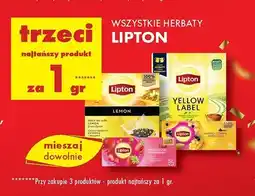 Biedronka Herbata lemon Lipton Fruit Infusion oferta