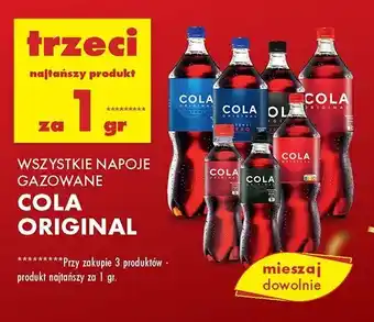 Biedronka Napój Cola Original oferta