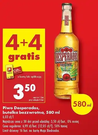 Biedronka Piwo Desperados oferta