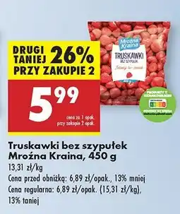 Biedronka Truskawki Mroźna Kraina oferta