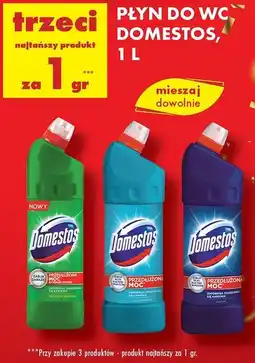 Biedronka Płyn do WC Domestos oferta