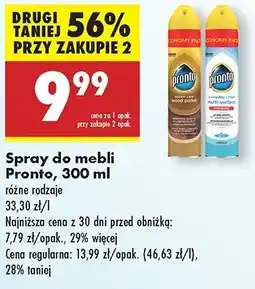 Biedronka Spray do mebli Pronto oferta