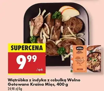 Biedronka Wątróbka z indyka cebulką Kraina Mięs oferta