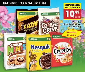 Biedronka Płatki śniadaniowe Nesquik oferta