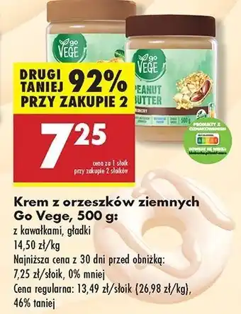 Biedronka Krem orzechowy smooth Govege oferta