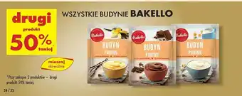 Biedronka Budyń puding czekoladowy Bakello oferta