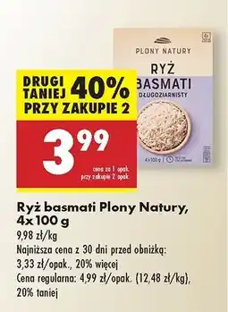 Biedronka Ryz basmati Plony Natury oferta