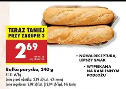 Biedronka Bułka paryska oferta