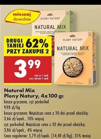 Biedronka Ryż z fasolką, papryką, cebulą i curry Plony Natury Natural Mix oferta