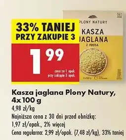 Biedronka Kasza jaglana Plony Natury oferta