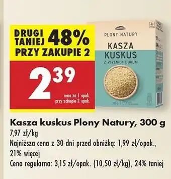 Biedronka Kasza kuskus Plony Natury oferta