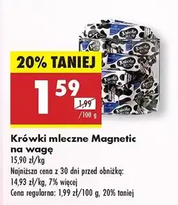 Biedronka Krówki mleczne Magnetic oferta