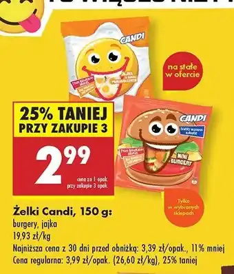 Biedronka Żelki jajka Candi (Biedronka) oferta