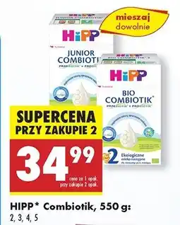 Biedronka Mleko 5 Hipp Junior Combiotik oferta