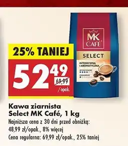 Biedronka Kawa Mk Cafe Select oferta