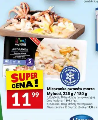 Twój Market Mieszanka owoców morza Myfood oferta