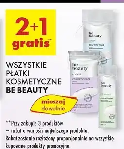 Biedronka Płatki kosmetyczne owalne Be Beauty Care oferta