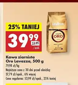 Biedronka Kawa Lavazza Qualita Oro oferta