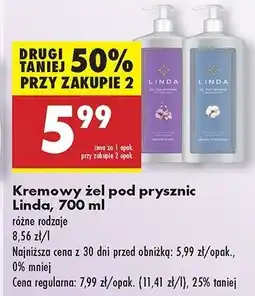 Biedronka Żel pod prysznic fioletowy Linda oferta