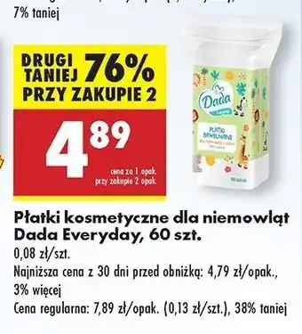 Biedronka Płatki kosmetyczne Dada Everyday oferta