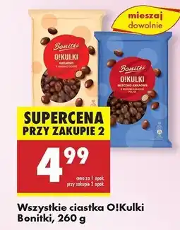 Biedronka Kulki w czekoladzie deserowej Bonitki oferta