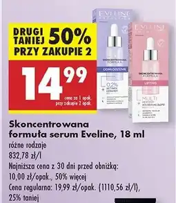 Biedronka Serum do twarzy lifting Eveline Cosmetics oferta