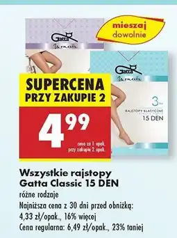 Biedronka Rajstopy dasmkie 15 den Gatta oferta