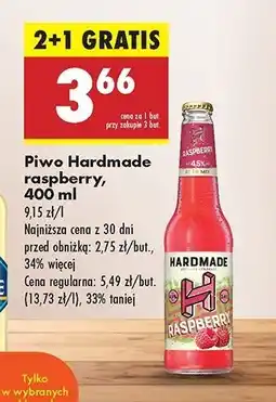 Biedronka Piwo Hardmade Raspberry Crush oferta