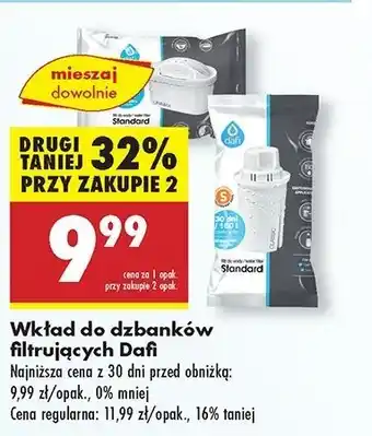 Biedronka Wkłady standard unimax Dafi oferta