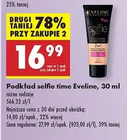 Biedronka Podkład i korektor 2w1 Eveline Selfie Time oferta